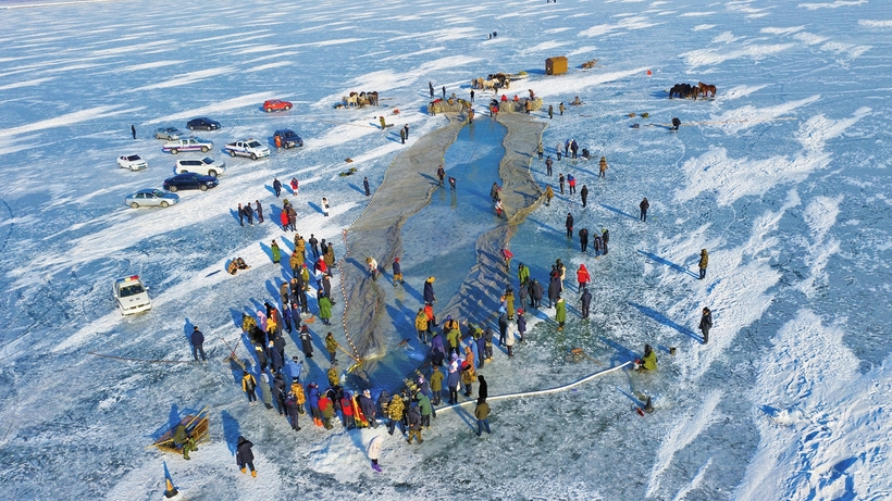 查干湖第十八届冰雪渔猎文化旅游节即将拉开序幕