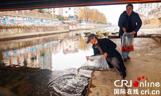 貴州六盤水：水生生物資源增殖放流促生態良性發展