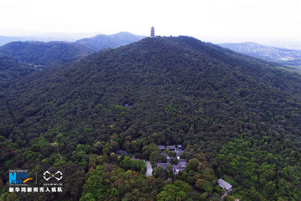 航拍襄阳古隆中 探访诸葛亮故居