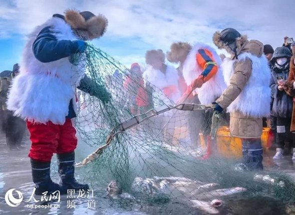 冬日渔歌·第四届五大连池冬捕节即将启幕