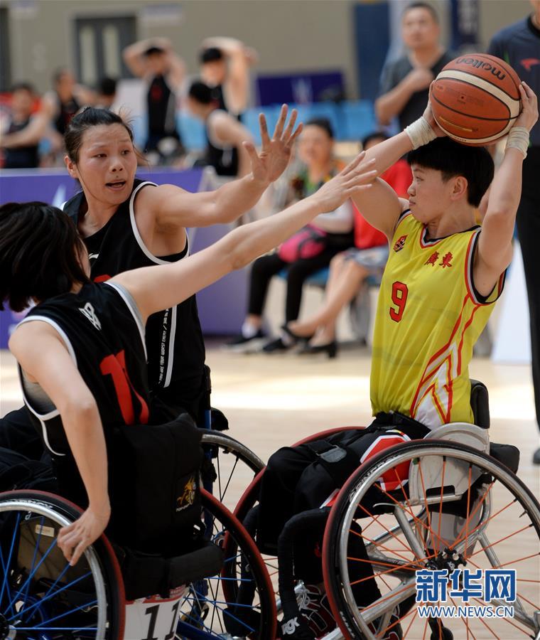 轮椅篮球——全国锦标赛：广东女队夺冠