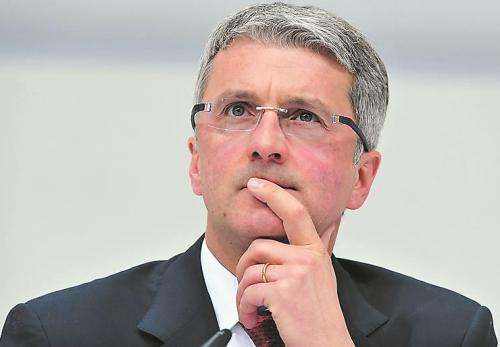 奥迪ceo施泰德被捕 斯科特或临时任职