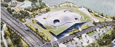 琴臺美術館2020年元月主體結構封頂