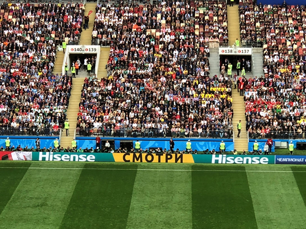 海信電視世界盃期間銷量暴增 乘中歐專列馳援俄羅斯