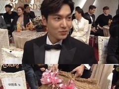 全智贤拿最佳吃货李敏镐代领大米