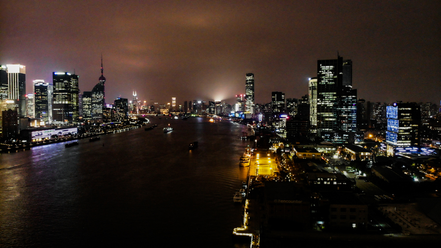 【飞“阅”中国】杨浦滨江：“工业锈带”蝶变“生活秀带”