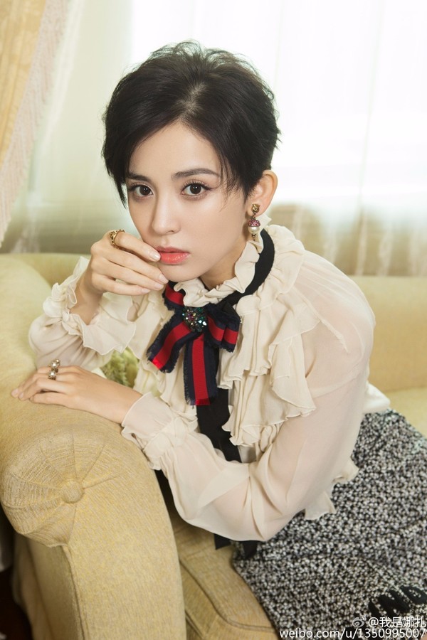 娜扎王子文毛晓彤 女星剪短发变美又有气质