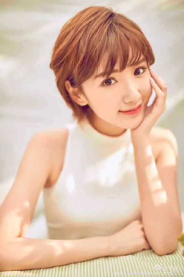 娜扎王子文毛晓彤 女星剪短发变美又有气质
