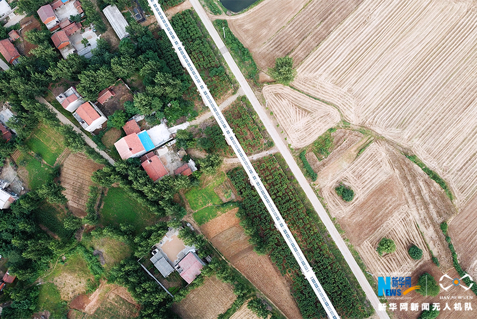 航拍“亚洲第一渡槽”引丹渠排子河渡槽