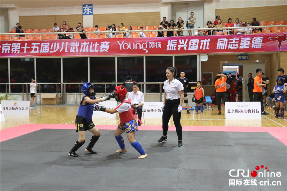 图片默认标题_fororder_4、小选手在2018北京第十五届少儿武术比赛散打激战中拳脚生风.JPG