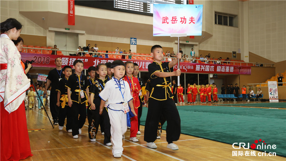 图片默认标题_fororder_15、小选手在2018北京第十五届少儿武术比赛开幕式上“雄赳赳，气昂昂”列队入场