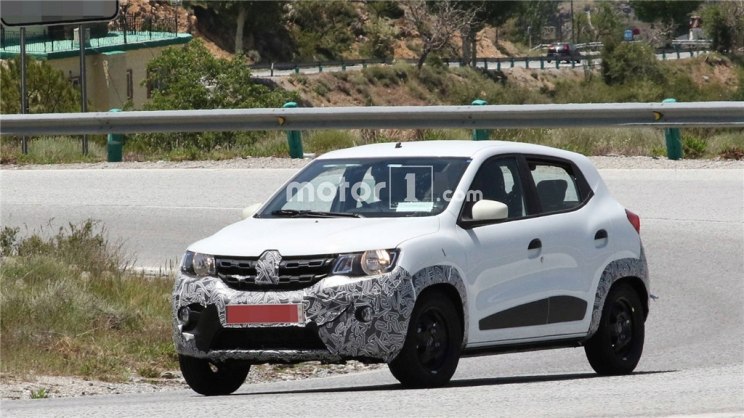 外观或进行调整 雷诺新款Kwid谍照曝光 外观或进行调整 雷诺新款Kwid谍照曝光