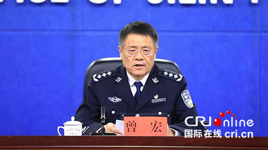 吉林省公安厅巡视员曾宏 摄影 吴庆年