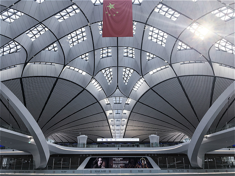 [Beijing in International Friends' Eyes] Glimpses of the new airport