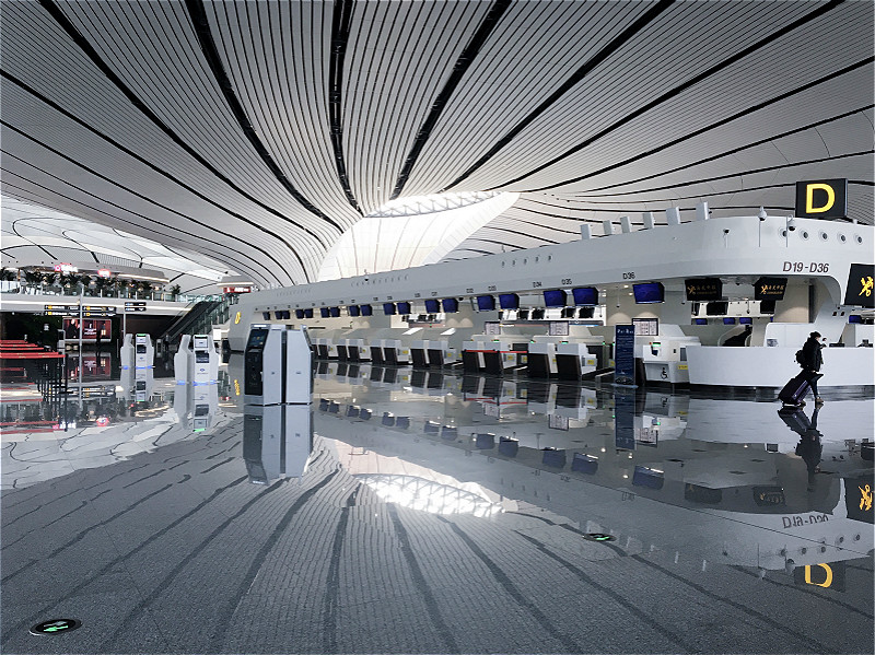 [Beijing in International Friends' Eyes] Glimpses of the new airport