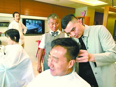 武汉发型师与日本大师“同头论剪”