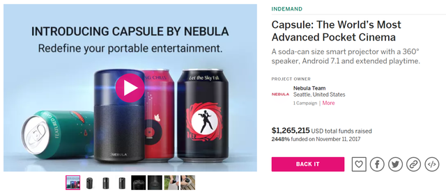 eufy众筹超300万美元 安克创新智能硬件矩阵开始凸显 eufy众筹超300万美元 安克创新智能硬件矩阵开始凸显