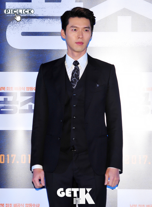 电影《共助》试映会 玄彬刘海镇谈首次合作感想