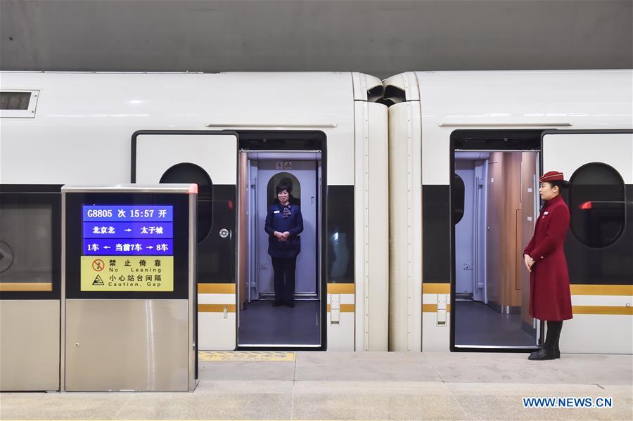 Beijing-Zhangjiakou high-speed railway to go into service Monday