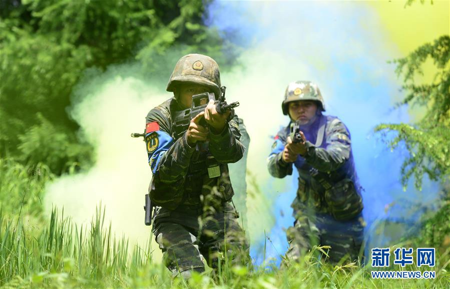 武警湖北總隊進行“魔鬼周”極限訓練