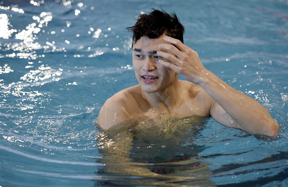 孙杨高原冬训备战世界游泳锦标赛