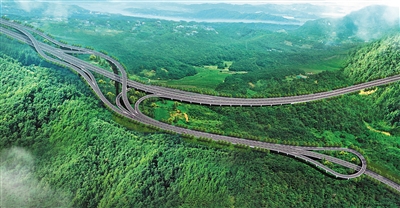 巫山高速公路最新进屏图片