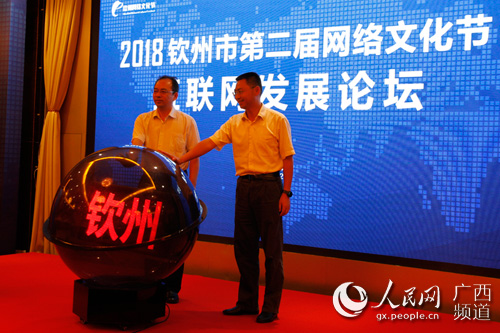 广西钦州举办第二届网络文化节