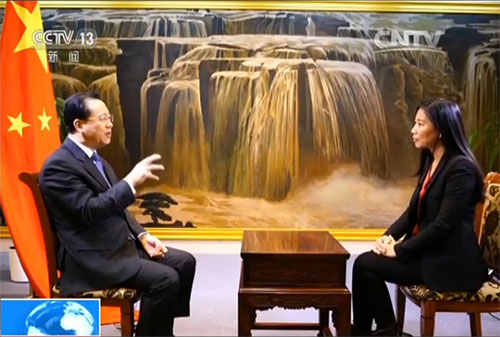专访马朝旭：中国为世界提供智慧和方案