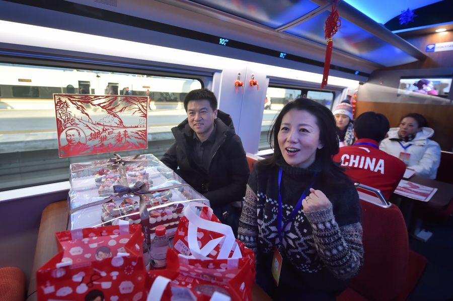 Olympians praise new Beijing-Chongli high-speed railway