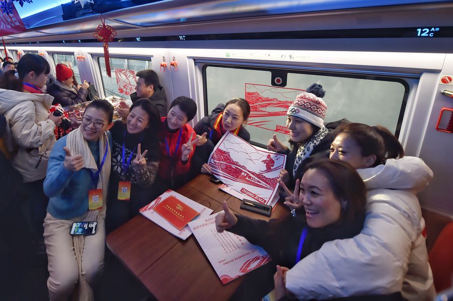 Olympians praise new Beijing-Chongli high-speed railway