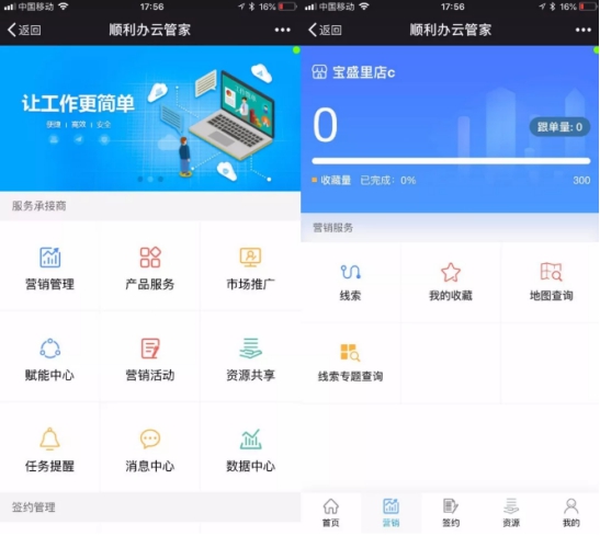 顺利办云管家：SaaS平台+顺利办门店，打造顺利办中小微企业服务平台