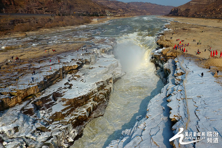 视觉临汾：黄河壶口 锣鼓声声迎新年