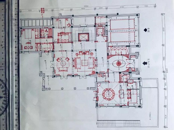星杰装饰：徒手绘1300㎡豪宅室内设计图，这个设计师有点厉害！