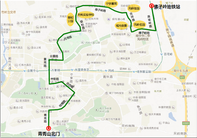 【唐已审】【供稿】南宁市开通W19路微循环公共汽车线路