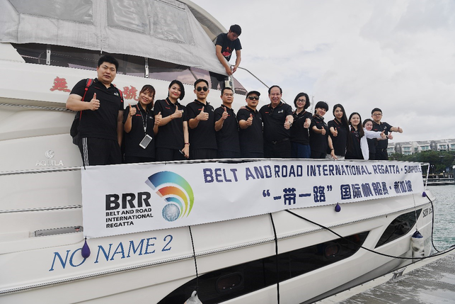 “一帶一路”國際帆船賽第三站在新加坡舉行