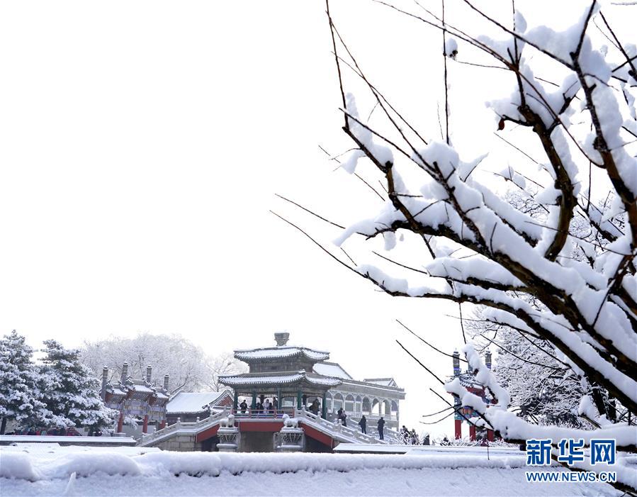 雪后颐和园美如画