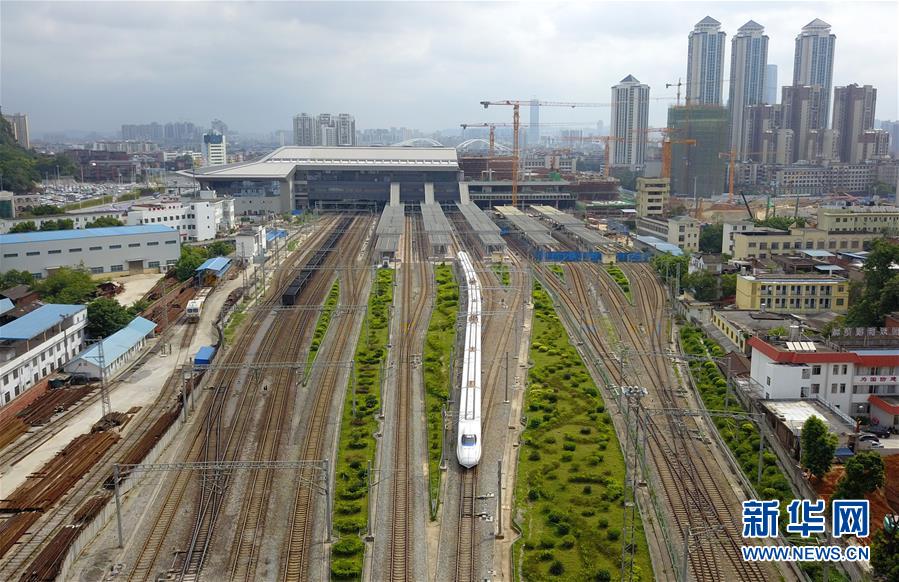 南宁柳州进入“1小时高铁交通圈”