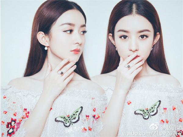 赵丽颖机场新装被批像裹麻袋村姑 九宫格怼网友其实另有目的