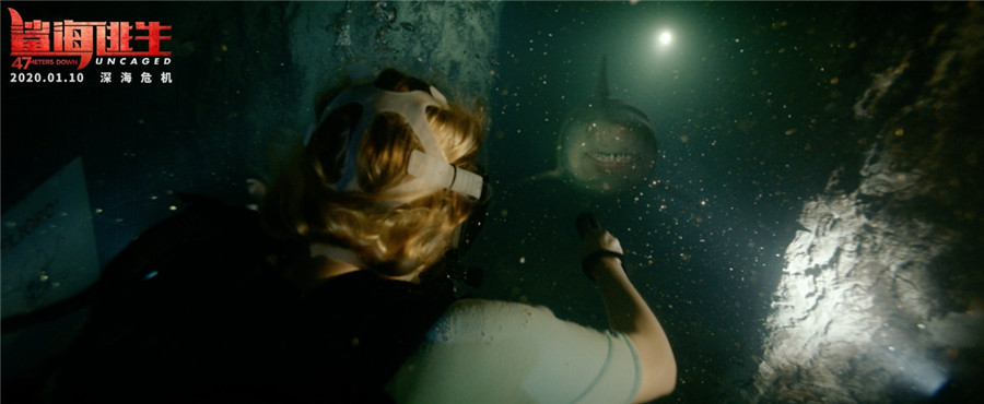 电影《鲨海逃生》曝新剧照 引爆极致惊险与震撼体验