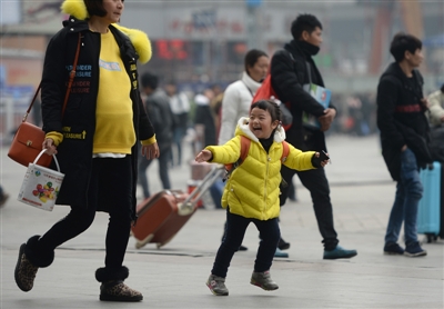 春运镜头：奔跑吧 向着回家的方向