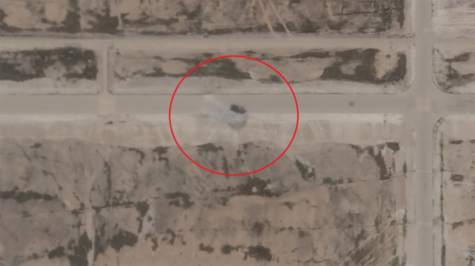美媒：航拍圖像顯示阿薩德空軍基地四座建築遭到損壞_fororder_20200109121642970