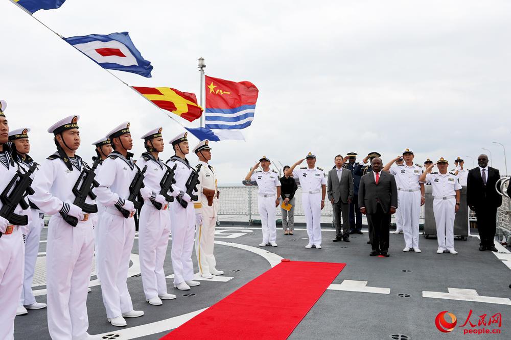 我海军编队访问非洲四国 被称作“传播和平友好的使者”
