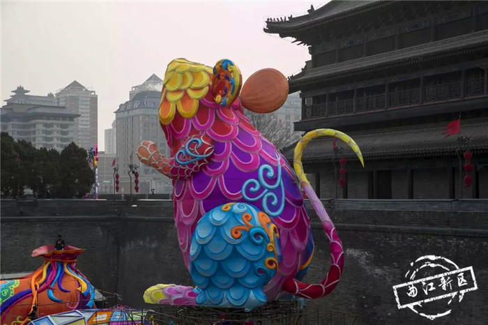 第33屆西安城墻新春燈會將於1月17日啟幕