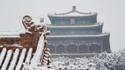 Beijing embraces first snowfall of 2020