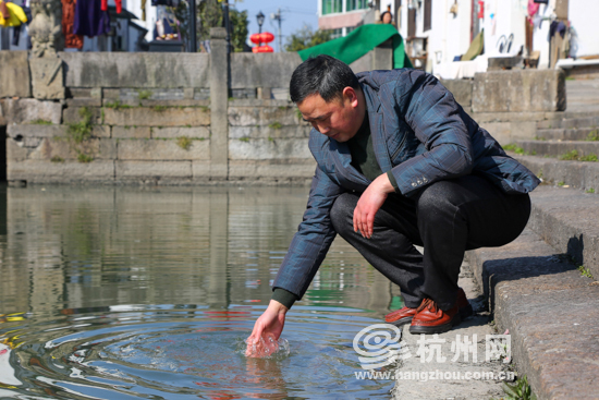 【网络媒体走转改】浙东古运河的起点 西兴过塘桥边官河的水“活”了