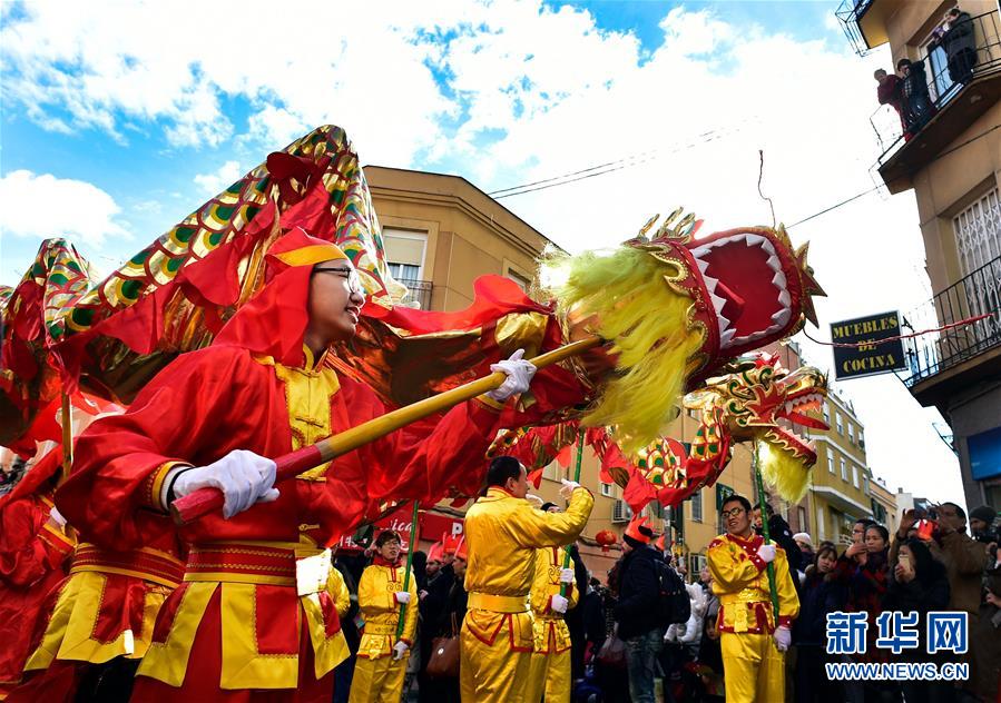 世界各地庆祝中国农历新年