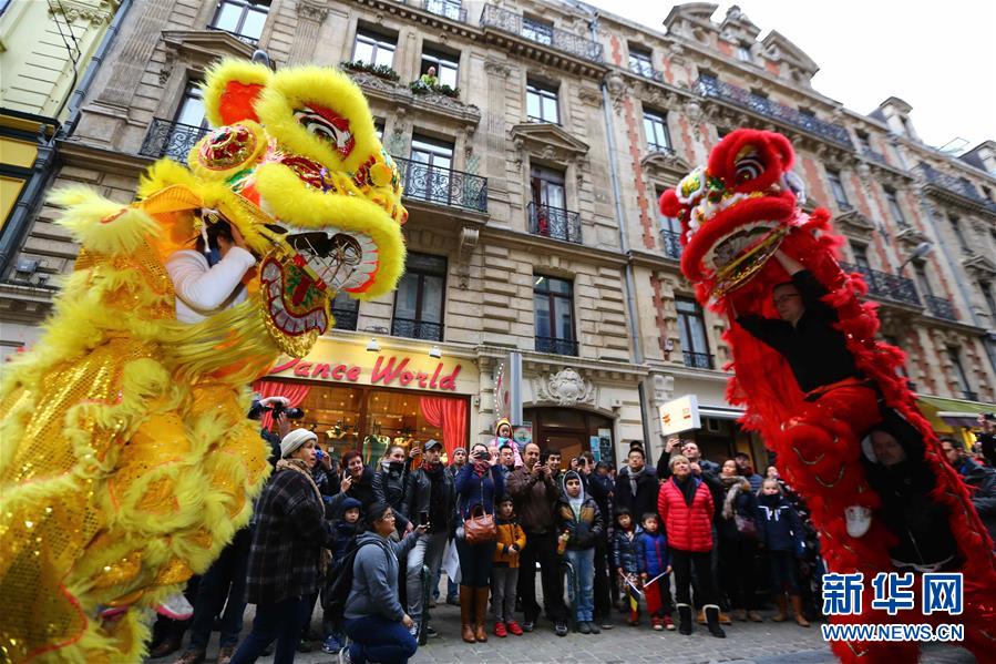 世界各地庆祝中国农历新年