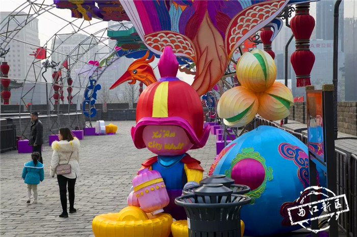 【中首  陜西  圖】第33屆西安城墻新春燈會將於1月17日啟幕