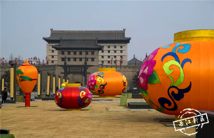 【中首  陜西  圖】第33屆西安城墻新春燈會將於1月17日啟幕