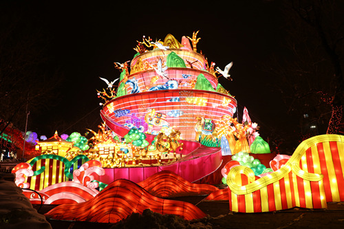 【河南供稿】三門峽市陜州區：萬盞華燈喜迎鼠年新春（組圖）